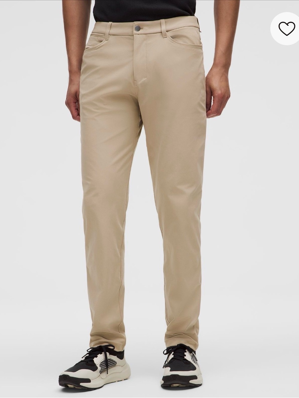 Lululemon ABC Classic-Fit 5 Pocket Pant - Warpstreme in Wacky Khaki - 40w 30l